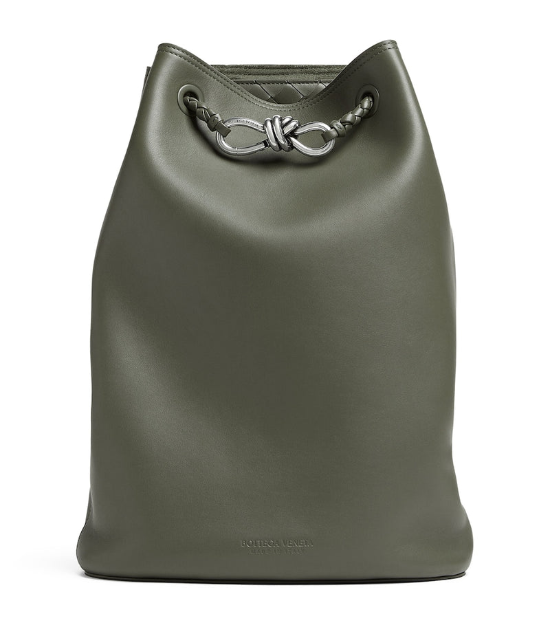 Bottega Veneta Andiamo leather backpack (British brand)
