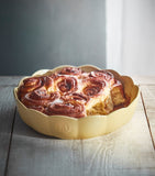 Emile Henry ceramic baking dish Madeleine round 27cm (British brand)