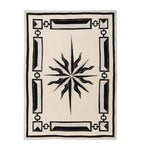 SAVED NY cashmere sunburst throw 130cm x 180cm, imported from the UK
