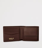 WOLF Signature billfold wallet (British brand)