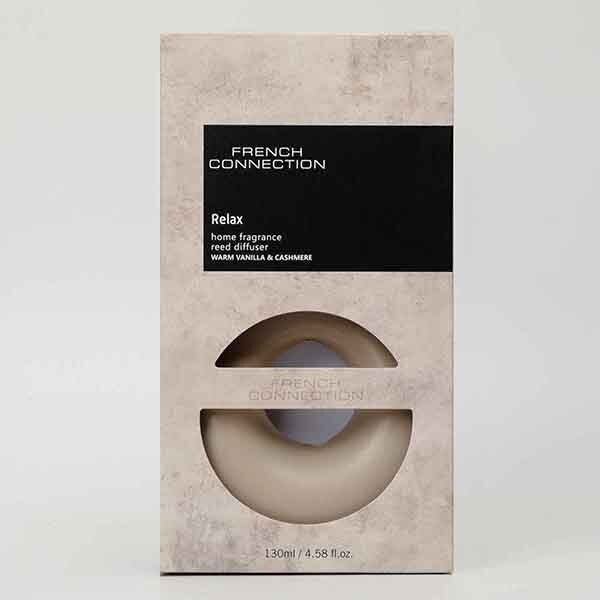 French Connection Reed Diffuser Warm Vanilla Cashmere 130ml - British product