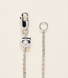 Astrid & Miyu recycled sterling silver heart bracelet, imported from the UK