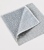 Brunello Cucinelli silk jacquard polka-dot pocket square 35cm (British brand)