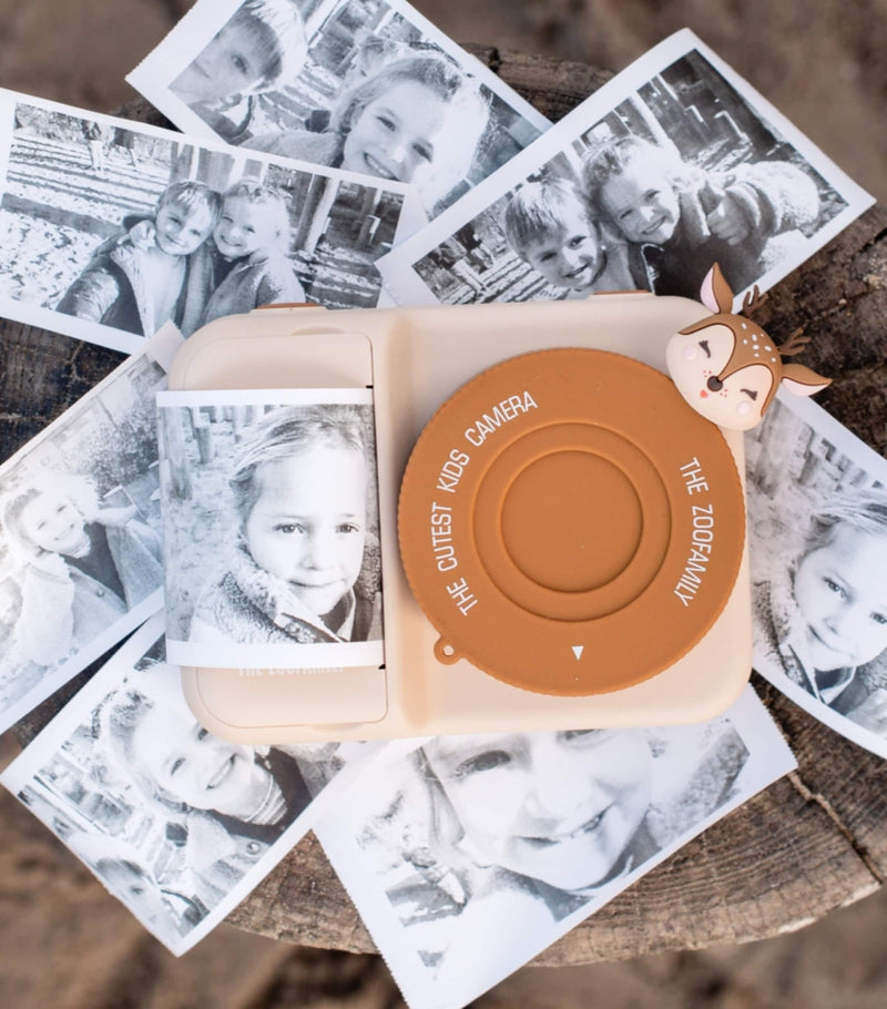 The Zoofamily Zoo Print Deer P2 kids instant camera - British product