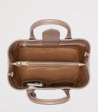 Aspinal of London woven leather midi tote bag, UK version