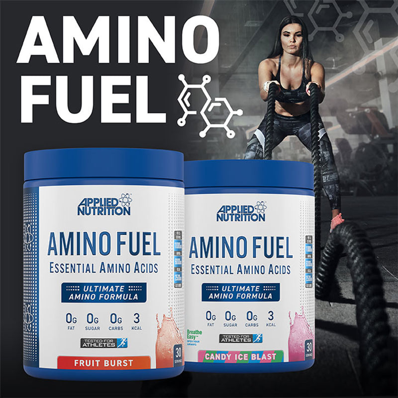Applied Nutrition Amino Fuel EAA Powder Candy Ice Blast 390g - British product