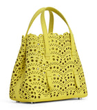 Alaïa Le Mina tote bag nubuck leather, imported from the UK