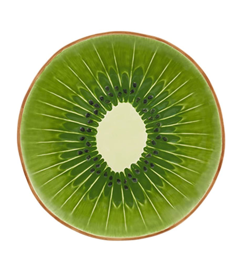 Bordallo Pinheiro kiwi charger plate 32.5cm - British product