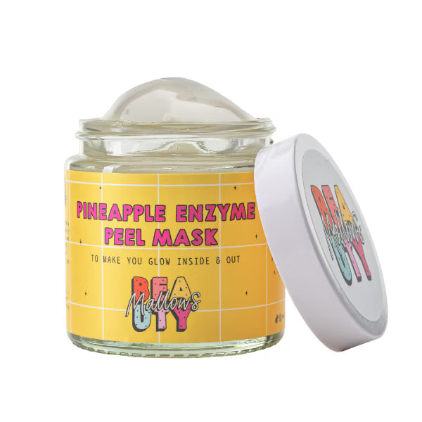 Mallows Beauty Pineapple Enzyme Mask Peel Off 100g, imported from the UK