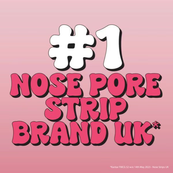 T-Zone charcoal bamboo nose pore strips 12s (British brand)