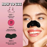 T-Zone charcoal bamboo nose pore strips 12s (British brand)