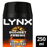 Superdrug Lynx Sunset Fresh Men's Body Spray 250 ml- Buy online at McGrocer