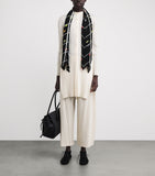 Pleats Please Issey Miyake crossing dots scarf 146x44cm, UK version
