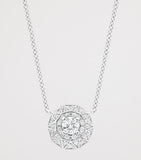 Boucheron white gold diamond Etoile de Paris necklace (British brand)