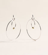 Harrods Spinelli Kilcollin Sterling Silver and Yellow Gold Echo Hoop Earrings- Buy online at McGrocer
