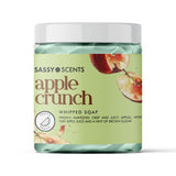 Sassy Scents Apple Crunch Whipped Soap 115g (British brand)