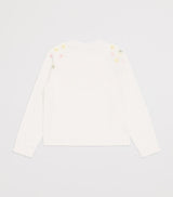 Cotton Floral Embroidered Sweater for Ages 2-12 Years
