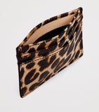 Smythson leather card holder Panama cross-grain (British brand)