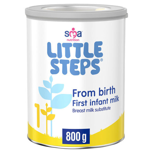 SMA Little Steps First Baby Milk Formula From Birth 800g First milk (0 to 12 months) Sainsburys   