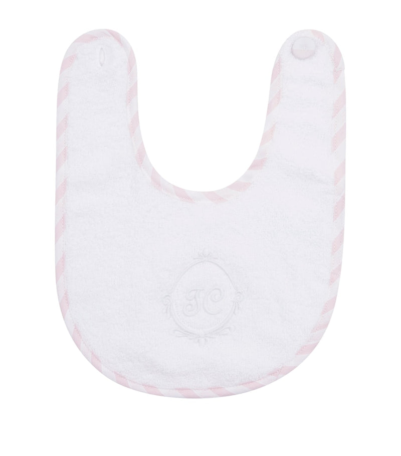 Tartine et Chocolat striped baby bib, imported from the UK