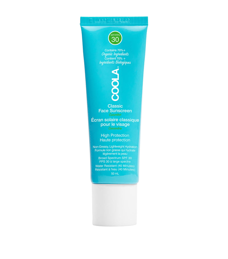 COOLA face sunscreen cucumber 50ml - British product