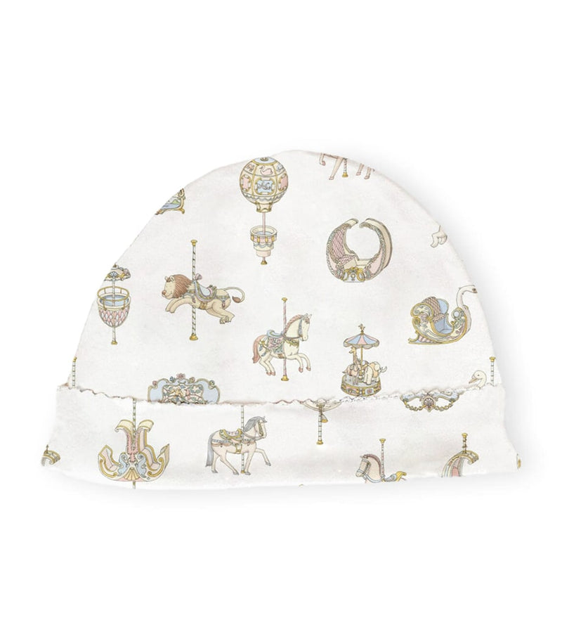 Atelier Choux carousel print hat 3 months, UK version