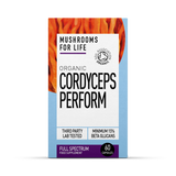 Holland & Barrett Mushrooms For Life Organic Cordyceps Perform Full Spectrum 60 Capsules- Buy online at McGrocer