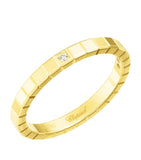 Chopard Ice Cube ring yellow gold diamond - British product