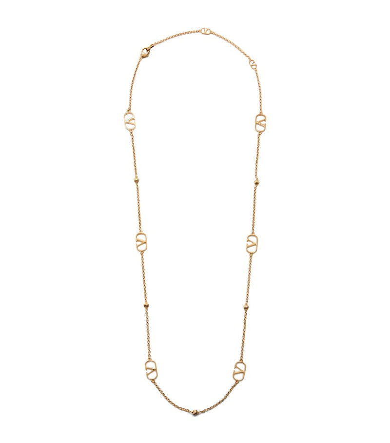 Valentino Garavani VLogo Signature necklace gold-tone (British brand)