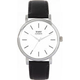 Superdrug Toff London Ladies Traditional White and Silver Watch- Buy online at McGrocer