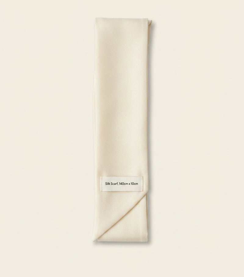 Prada silk triangle skinny scarf 85cm (British brand)
