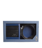 Polo Ralph Lauren leather belt and card holder gift set (British brand)