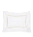 Pratesi Tre Righe pillowcase 50cm x 75cm, imported from the UK