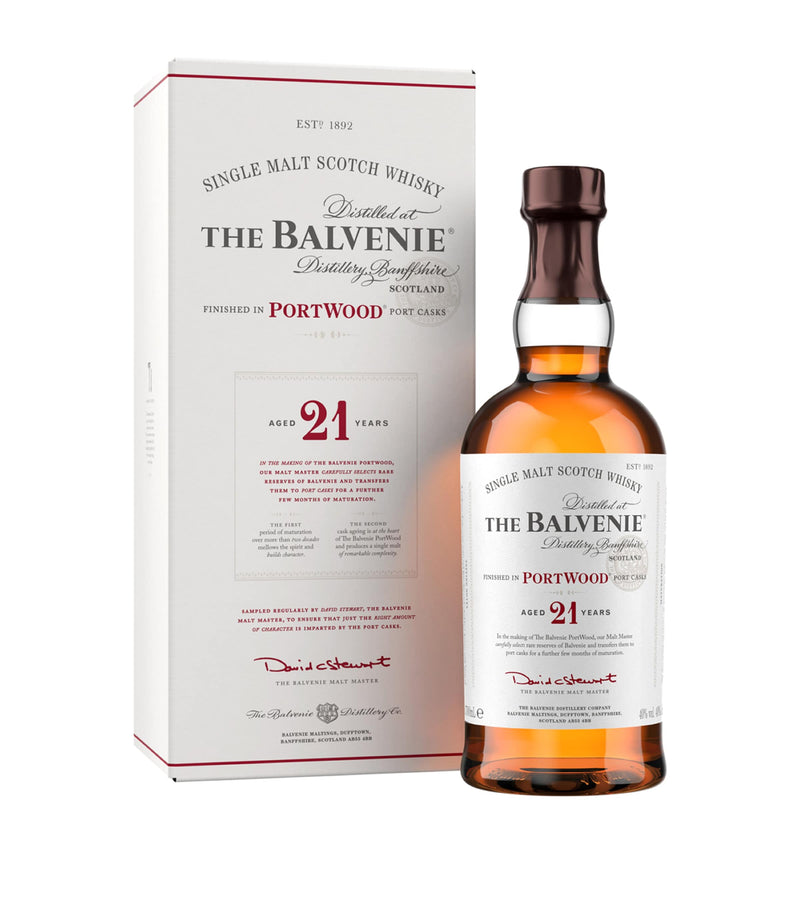 The Balvenie PortWood 21-Year-Old Whisky 70cl (British brand)