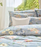 Schlossberg cotton Oxford pillowcase floral pastel 50x90cm (British brand)