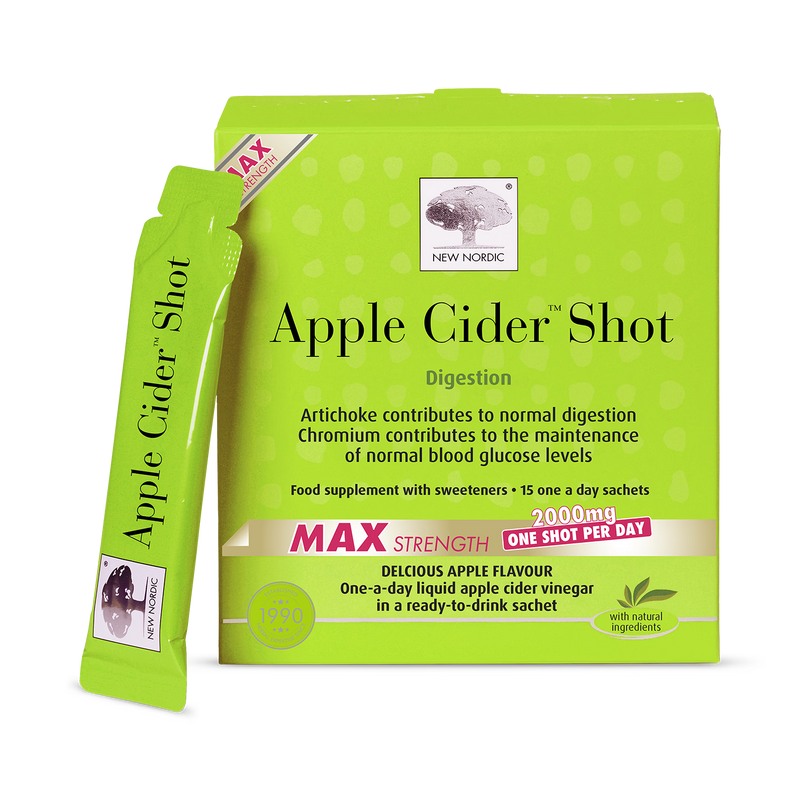 New Nordic apple cider shot 2000mg 15 sachets, imported from the UK