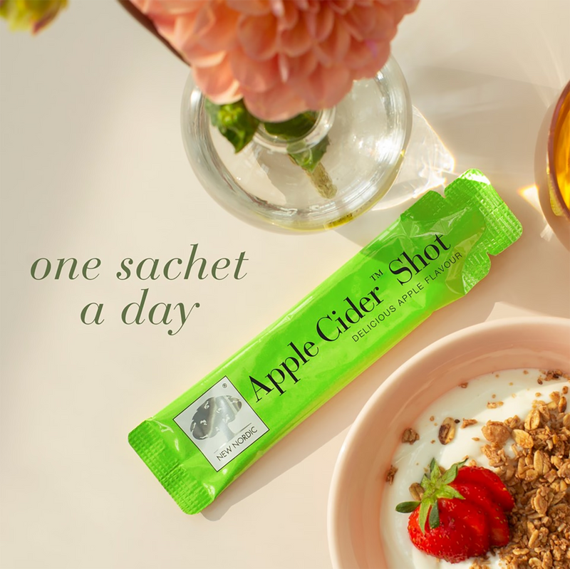 New Nordic apple cider shot 2000mg 15 sachets, imported from the UK