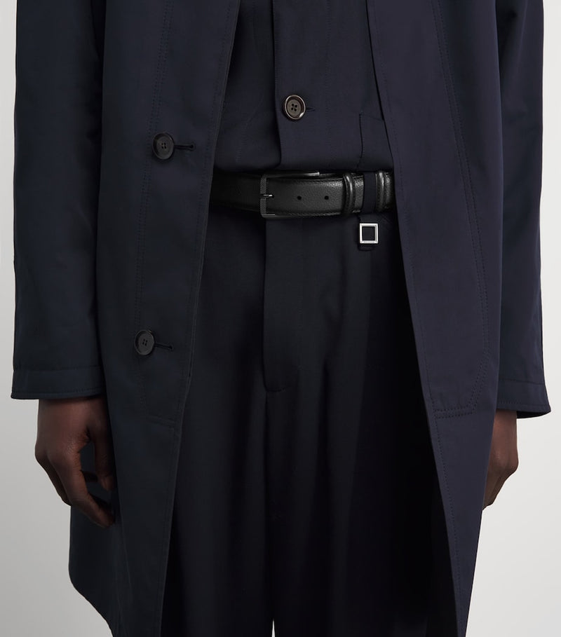 Elliot Rhodes ostrich leather belt 4cm width (British brand)