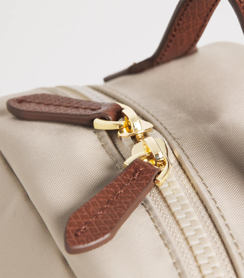Harrods nylon backpack with gold-plated hardware, UK version