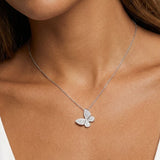 Superdrug MUCHV Sparkling Butterfly Necklace in 18k Gold or Silver- Buy online at McGrocer