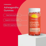 Cannaray Ashwagandha gummies apple flavor 300mg 60 count, UK version