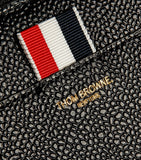 Thom Browne leather continental zip wallet, imported from the UK