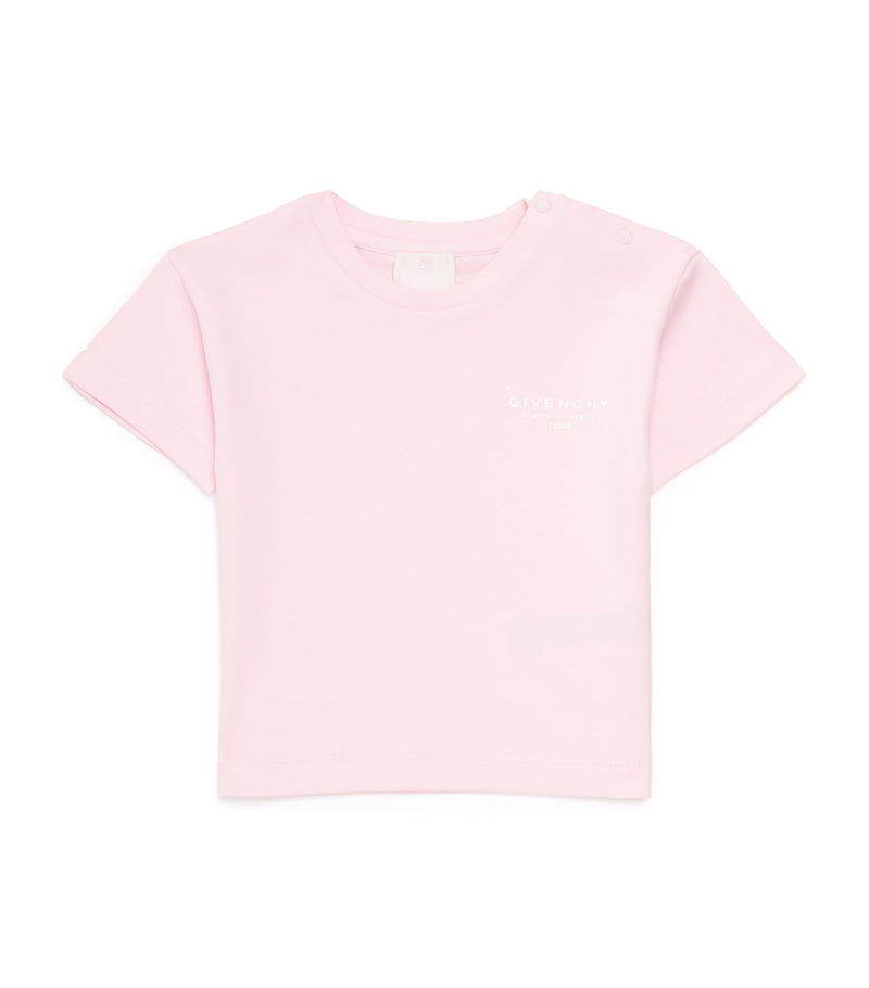 Givenchy Kids Cotton Logo T-Shirt 2-18 years, UK version