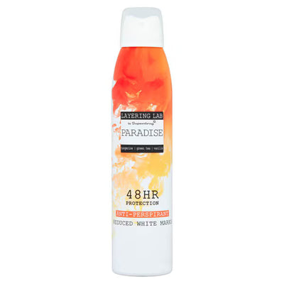 Superdrug Superdrug Layering Lab Paradise Anti-Perspirant Spray 250ml- Buy online at McGrocer