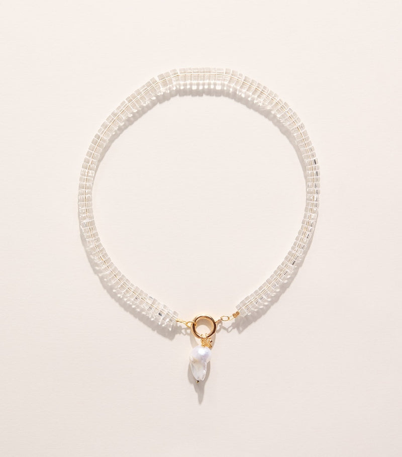 Hermina Athens beaded freshwater pearl necklace, UK version
