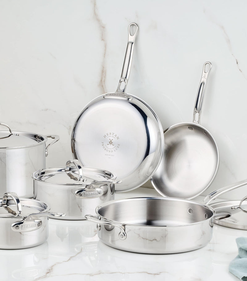 Hestan ProBond Luxe 10-piece cookware set, UK version