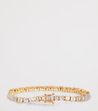 Suzanne Kalan rose gold diamond tennis bracelet - British product