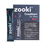 Holland & Barrett Zooki Creatine+ For Men Wild Berry Flavour Creatine Supplement Powder 30 Sachets- Buy online at McGrocer