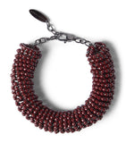 Brunello Cucinelli beaded bracelet sterling silver (British brand)