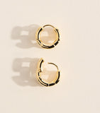 Lié Studio gold-plated Johanna earrings, imported from the UK